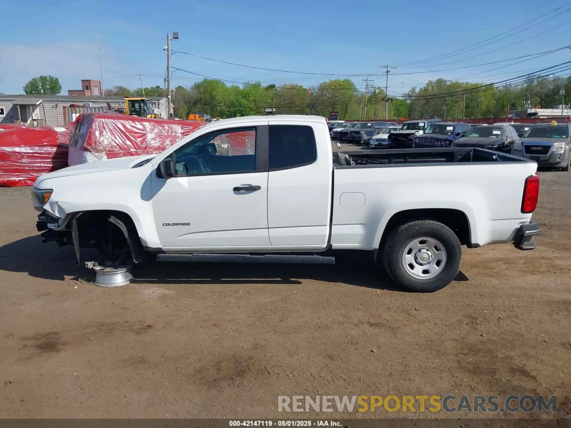 14 Photograph of a damaged car 1GCHSBEA3K1245981 CHEVROLET COLORADO 2019
