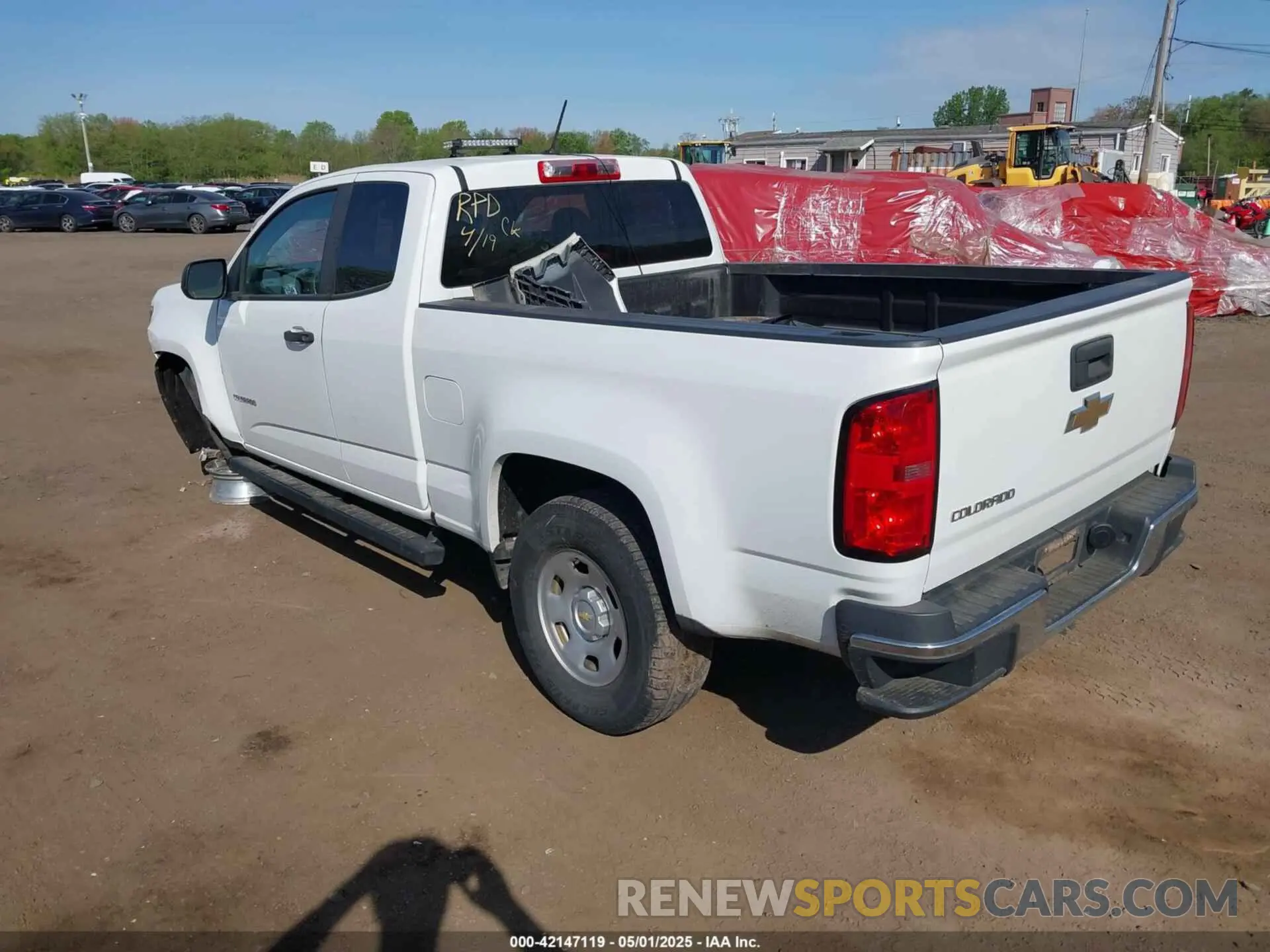 3 Photograph of a damaged car 1GCHSBEA3K1245981 CHEVROLET COLORADO 2019