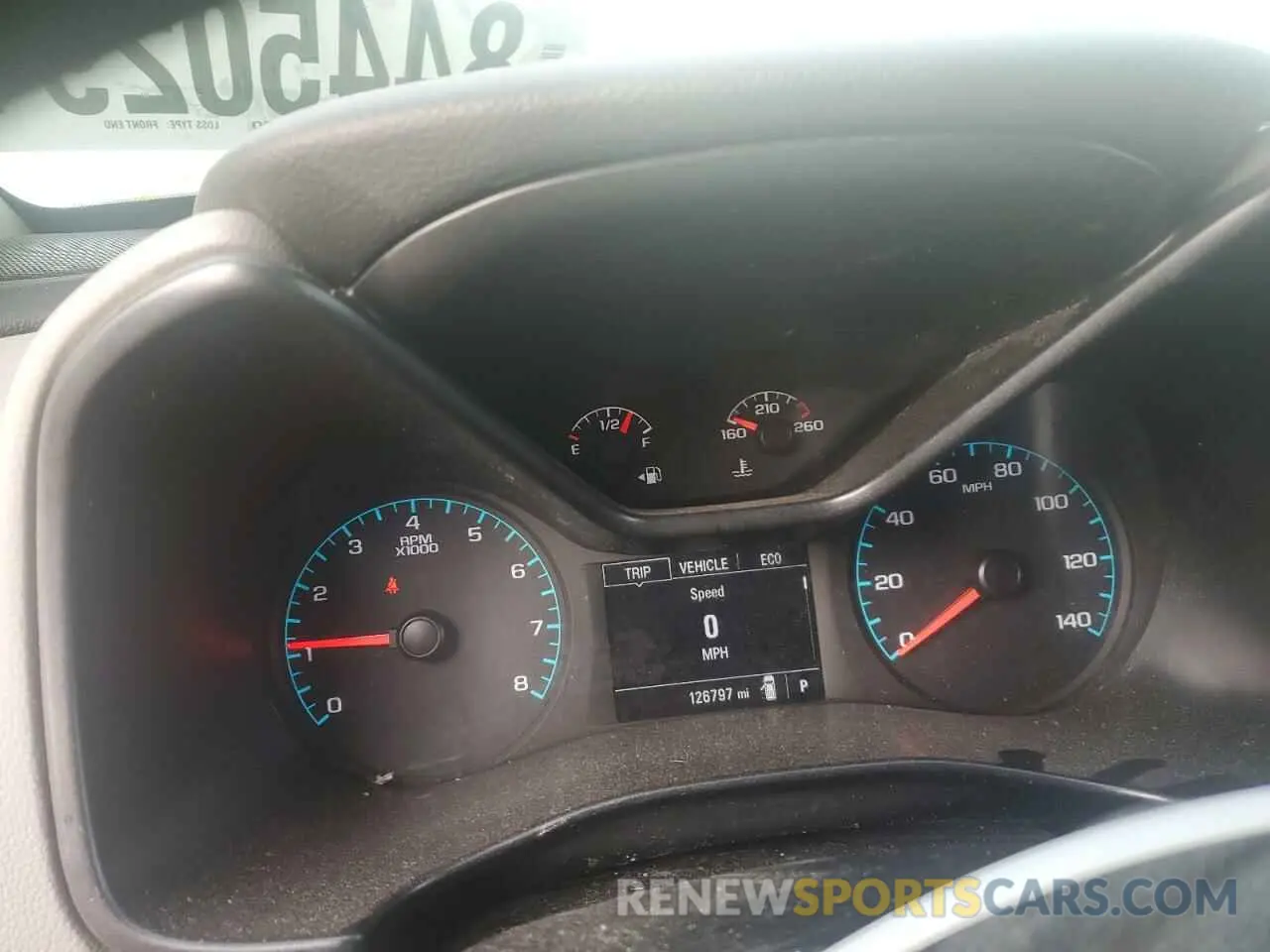 9 Photograph of a damaged car 1GCHSBEA3K1256981 CHEVROLET COLORADO 2019