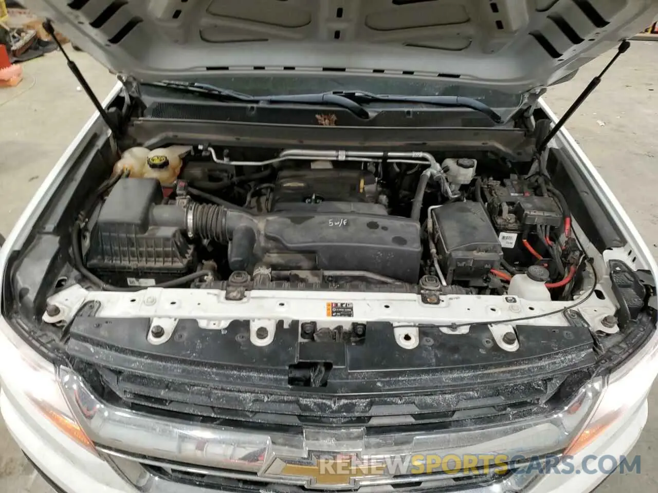 11 Photograph of a damaged car 1GCHSBEA4K1146845 CHEVROLET COLORADO 2019