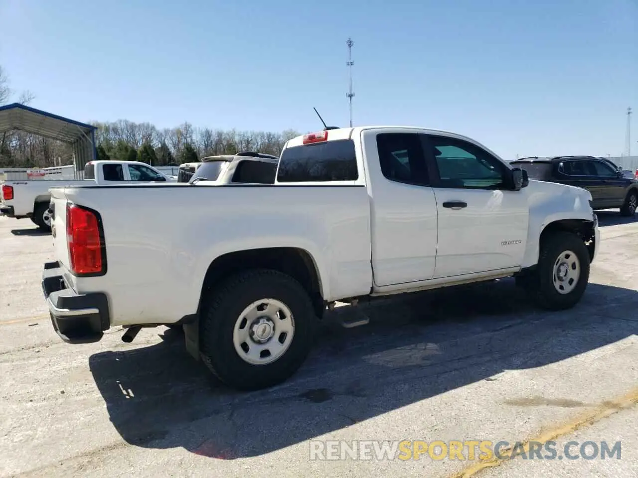 3 Photograph of a damaged car 1GCHSBEA6K1151142 CHEVROLET COLORADO 2019
