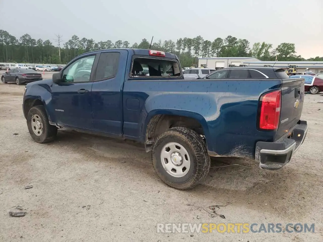 2 Photograph of a damaged car 1GCHSBEA6K1223845 CHEVROLET COLORADO 2019