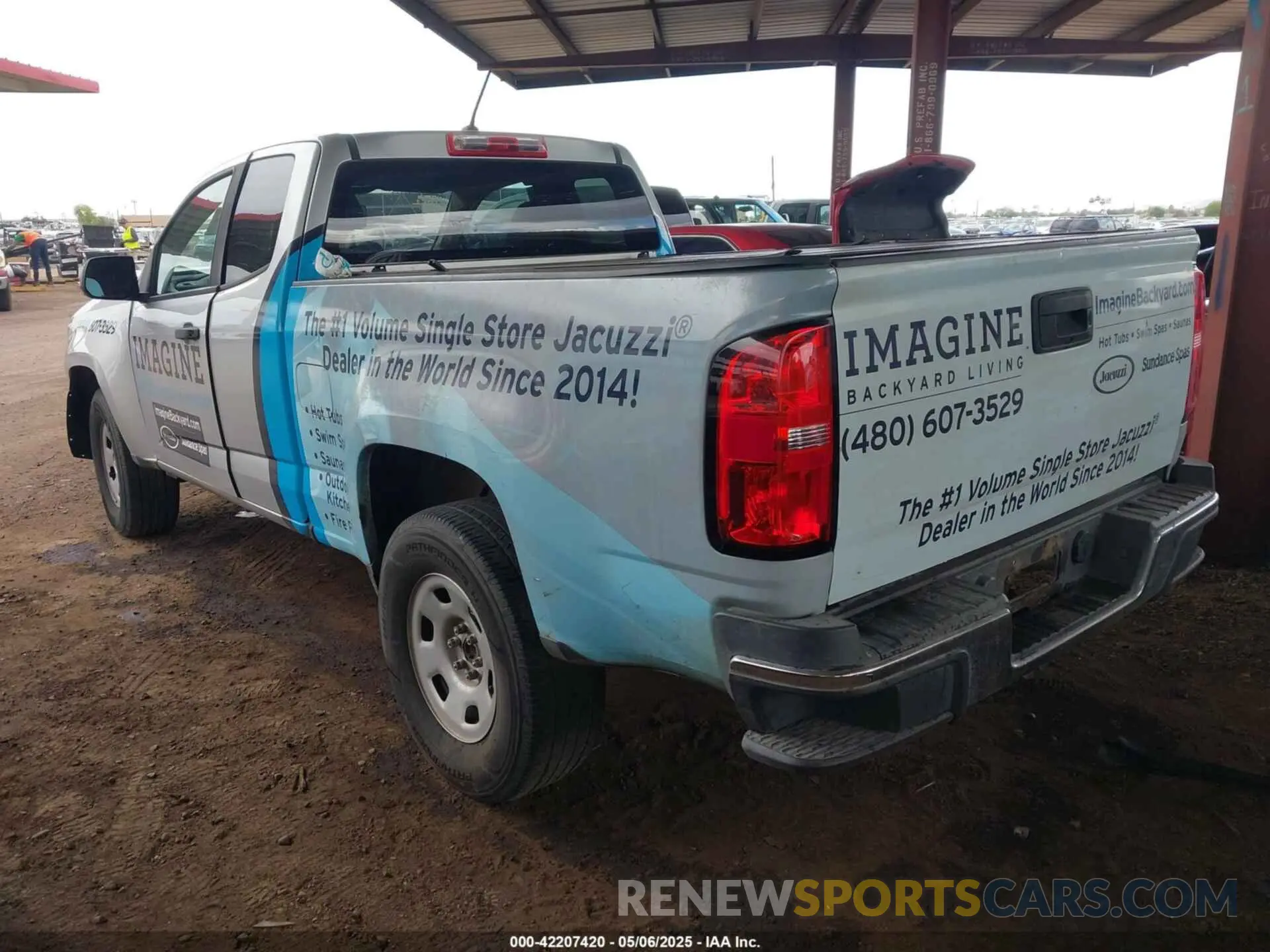 3 Photograph of a damaged car 1GCHSBEA6K1230925 CHEVROLET COLORADO 2019