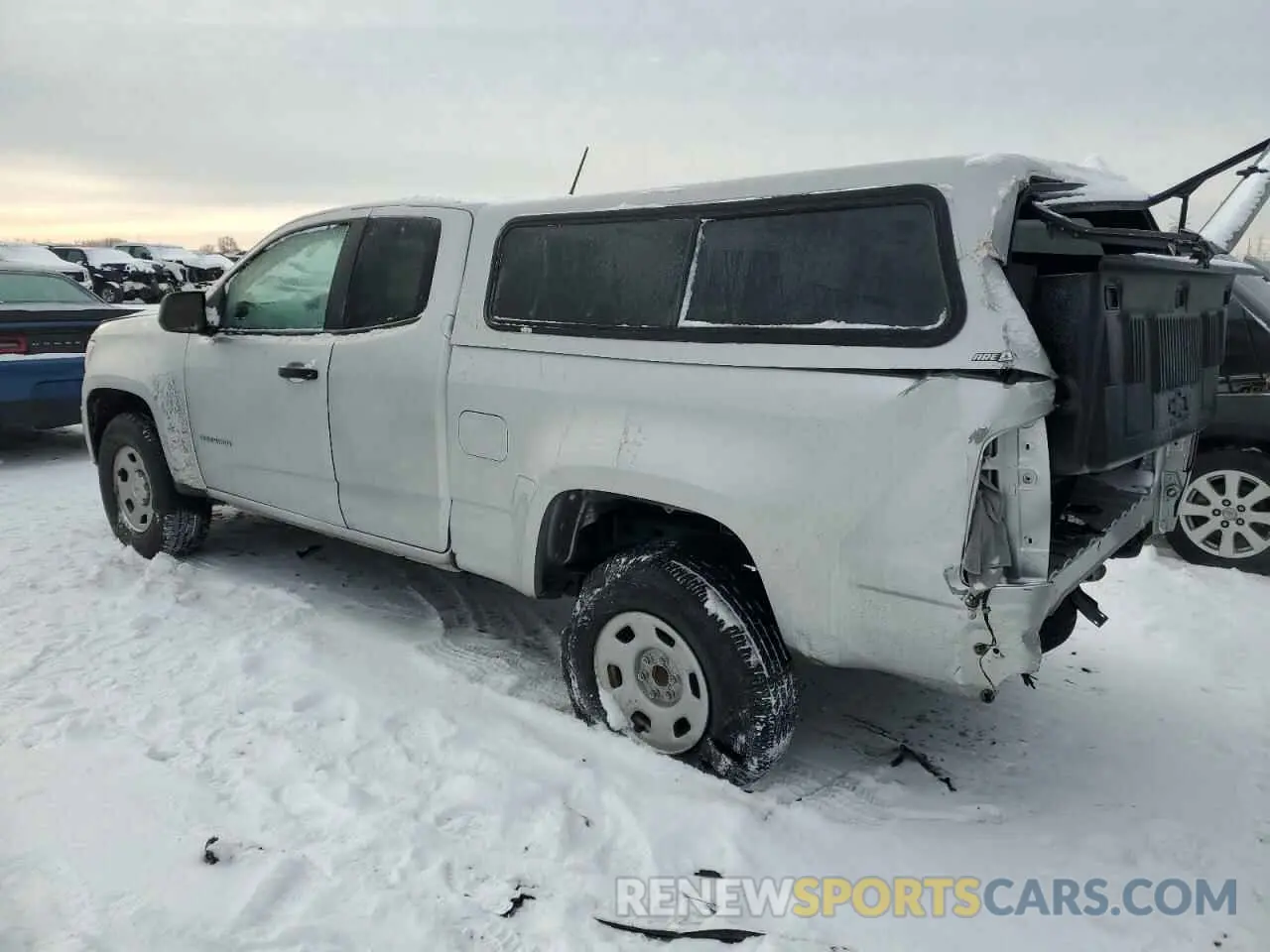 2 Photograph of a damaged car 1GCHSBEA7K1302120 CHEVROLET COLORADO 2019