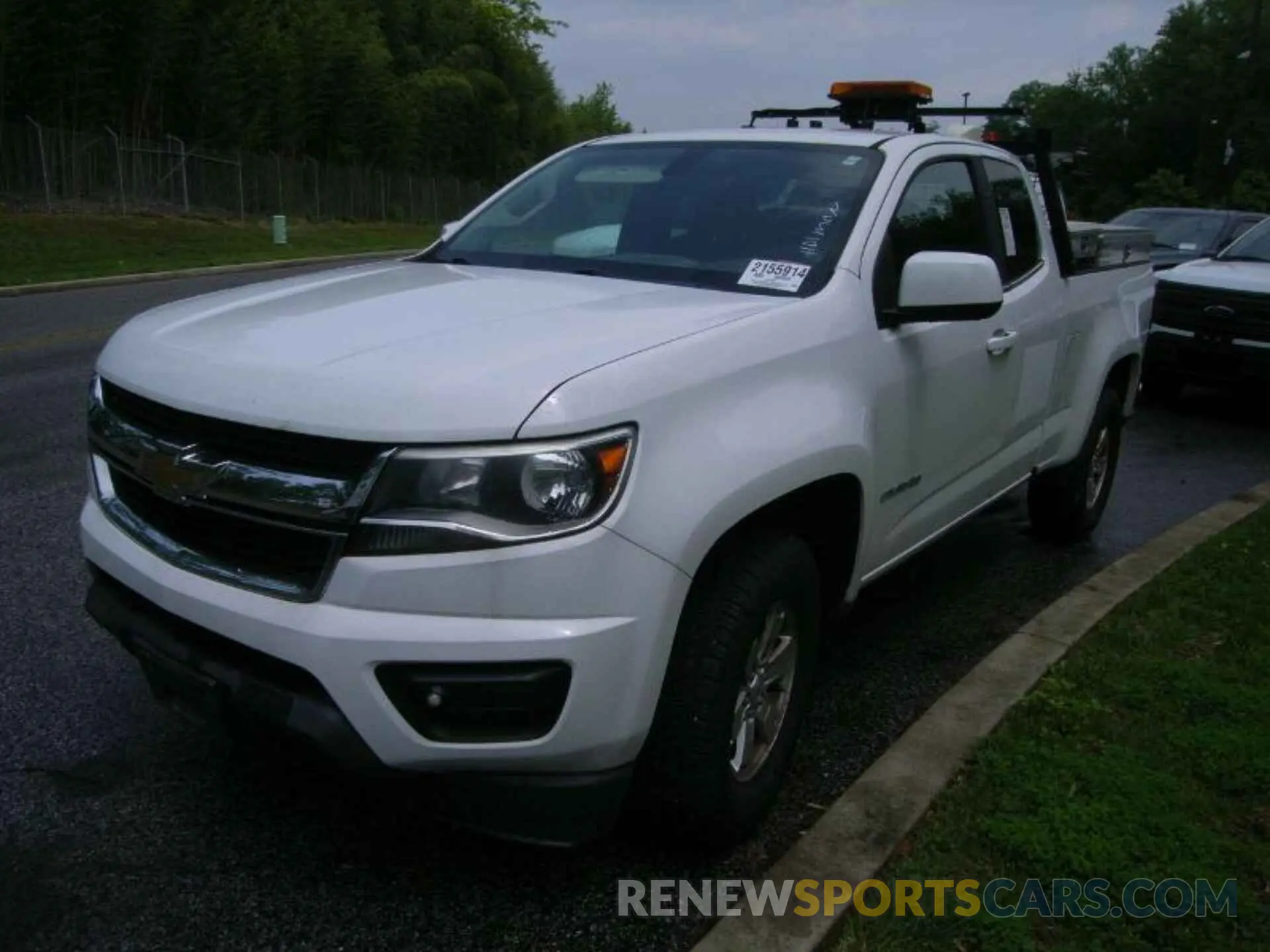 3 Photograph of a damaged car 1GCHSBEA7K1322027 CHEVROLET COLORADO 2019