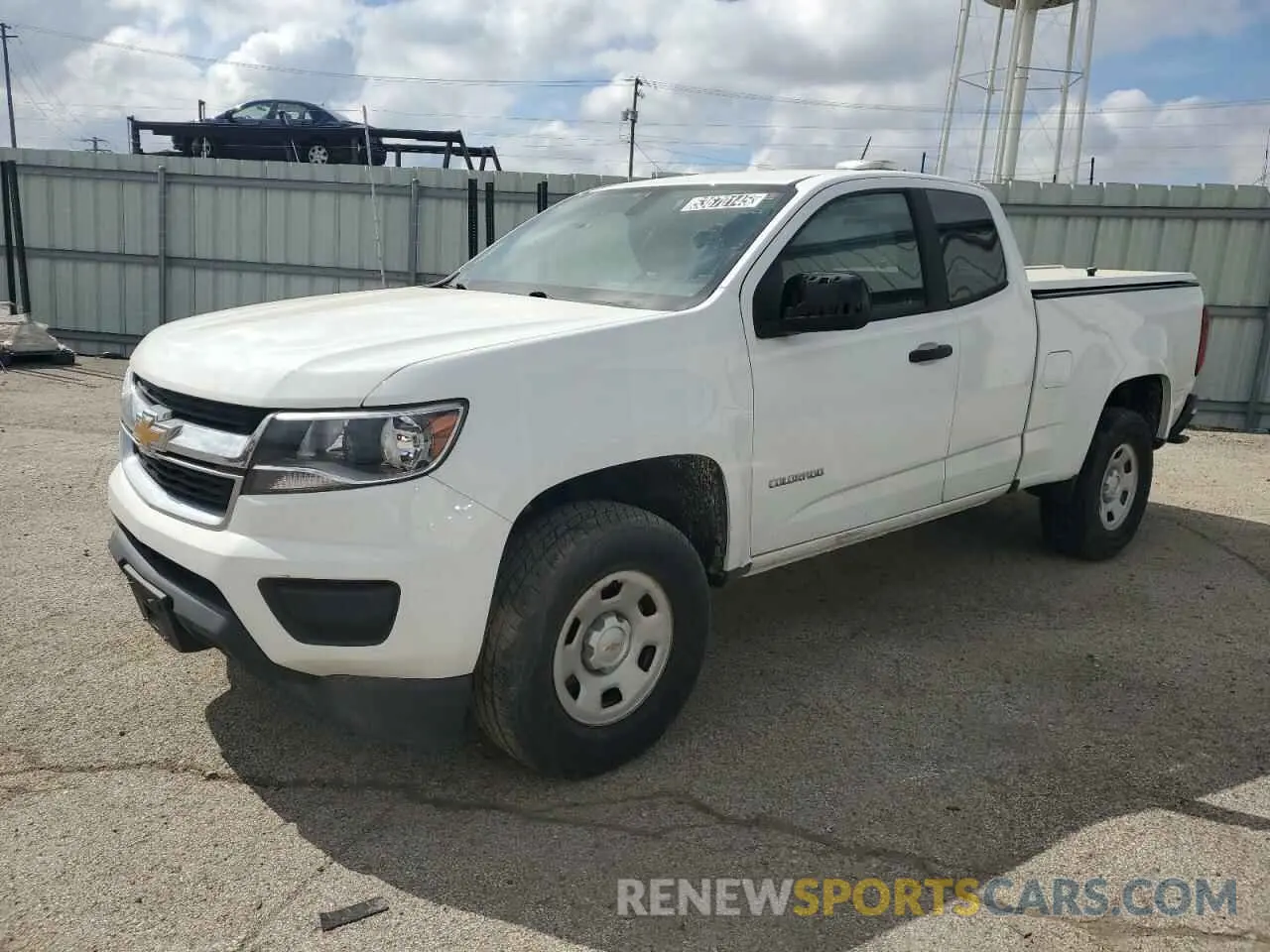 1 Photograph of a damaged car 1GCHSBEA8K1194333 CHEVROLET COLORADO 2019