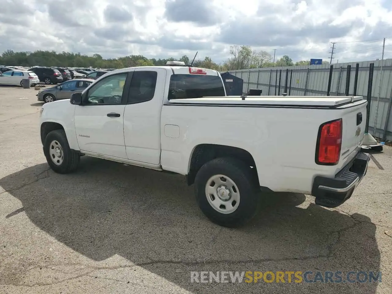 2 Photograph of a damaged car 1GCHSBEA8K1194333 CHEVROLET COLORADO 2019