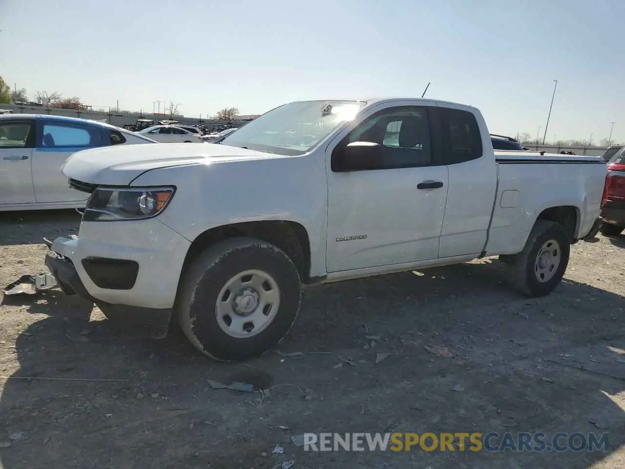 1 Photograph of a damaged car 1GCHSBEA8K1210336 CHEVROLET COLORADO 2019