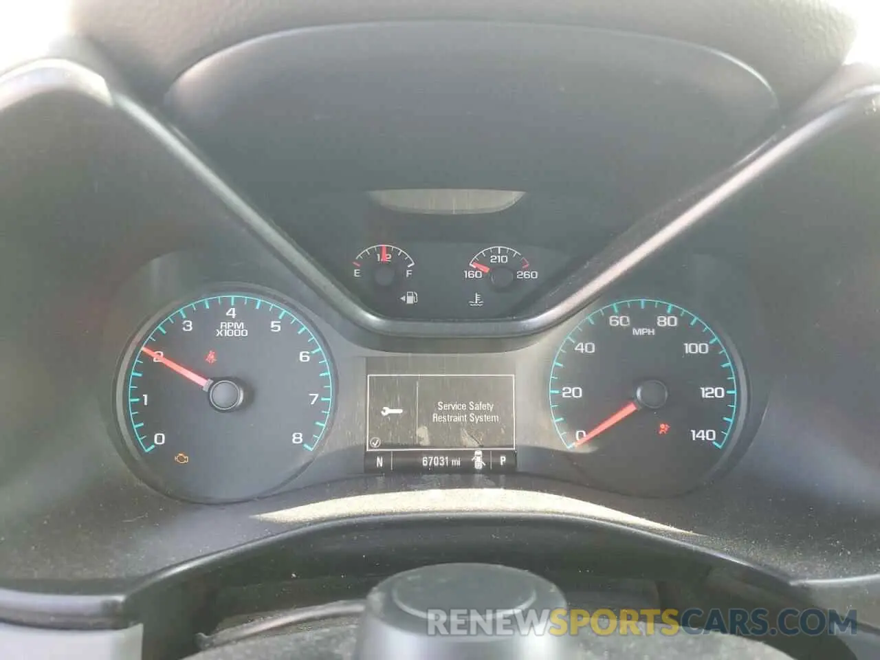 9 Photograph of a damaged car 1GCHSBEA8K1210336 CHEVROLET COLORADO 2019
