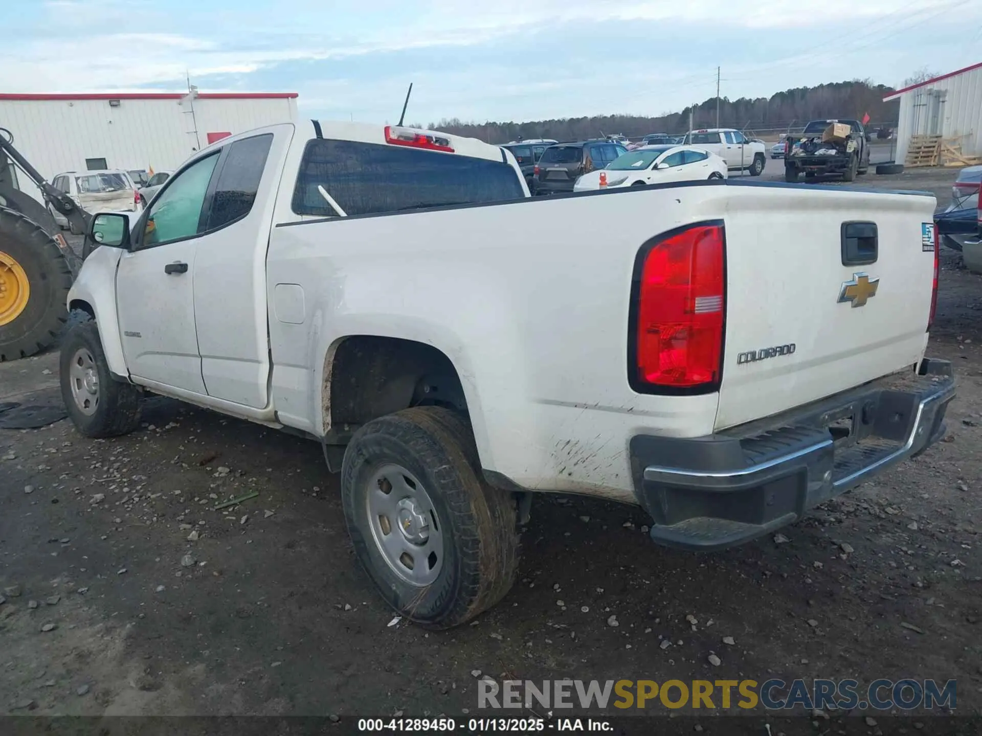 3 Photograph of a damaged car 1GCHSBEA8K1221532 CHEVROLET COLORADO 2019