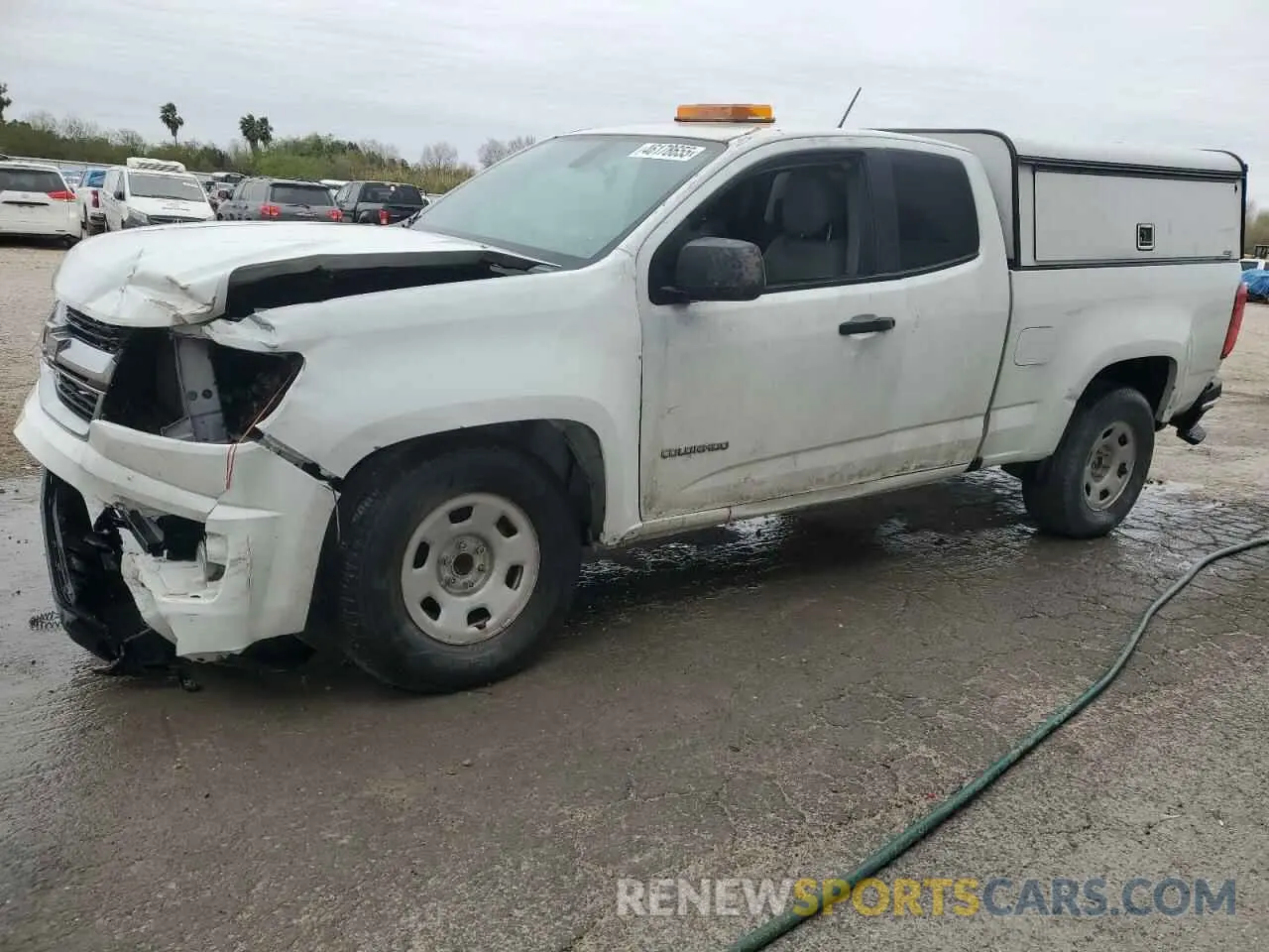 1 Photograph of a damaged car 1GCHSBEA8K1334641 CHEVROLET COLORADO 2019