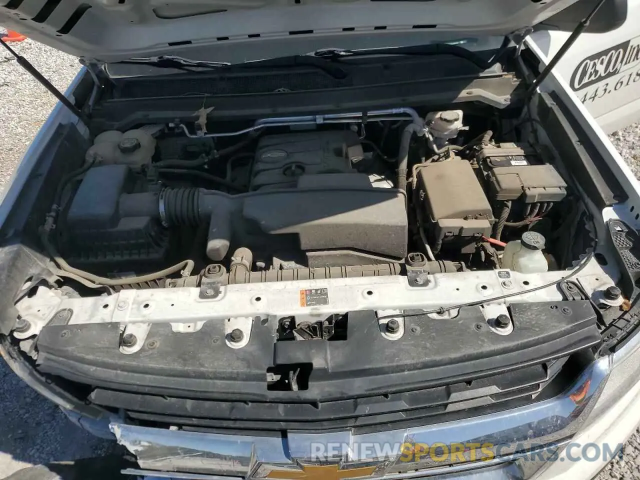 11 Photograph of a damaged car 1GCHSBEA9K1151989 CHEVROLET COLORADO 2019