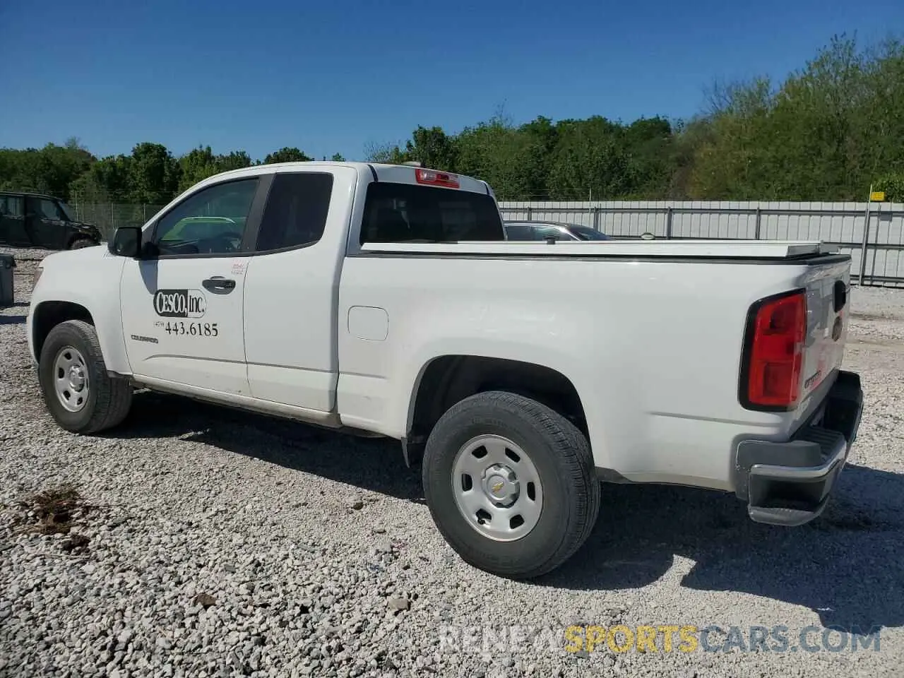 2 Photograph of a damaged car 1GCHSBEA9K1151989 CHEVROLET COLORADO 2019