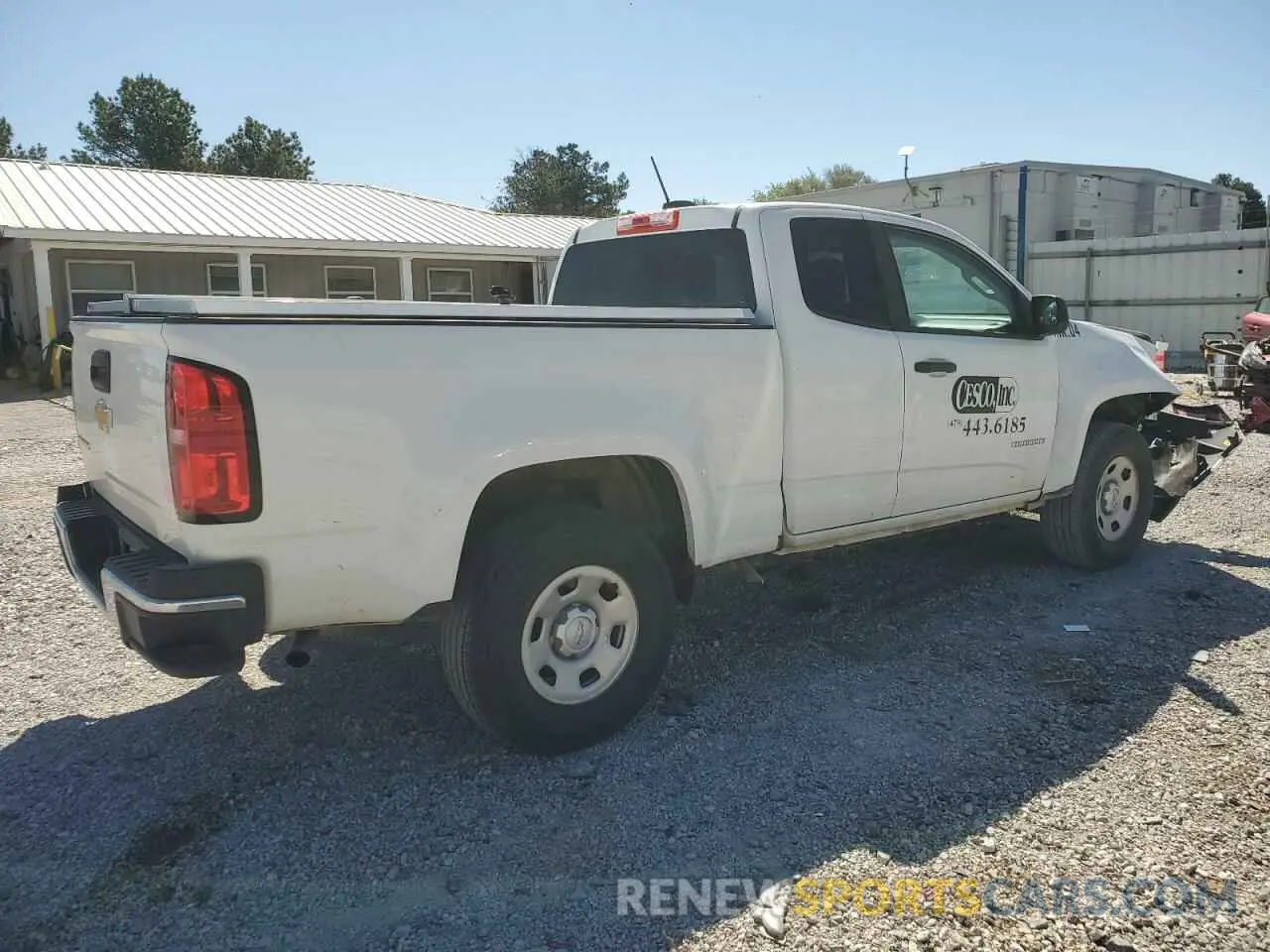 3 Photograph of a damaged car 1GCHSBEA9K1151989 CHEVROLET COLORADO 2019