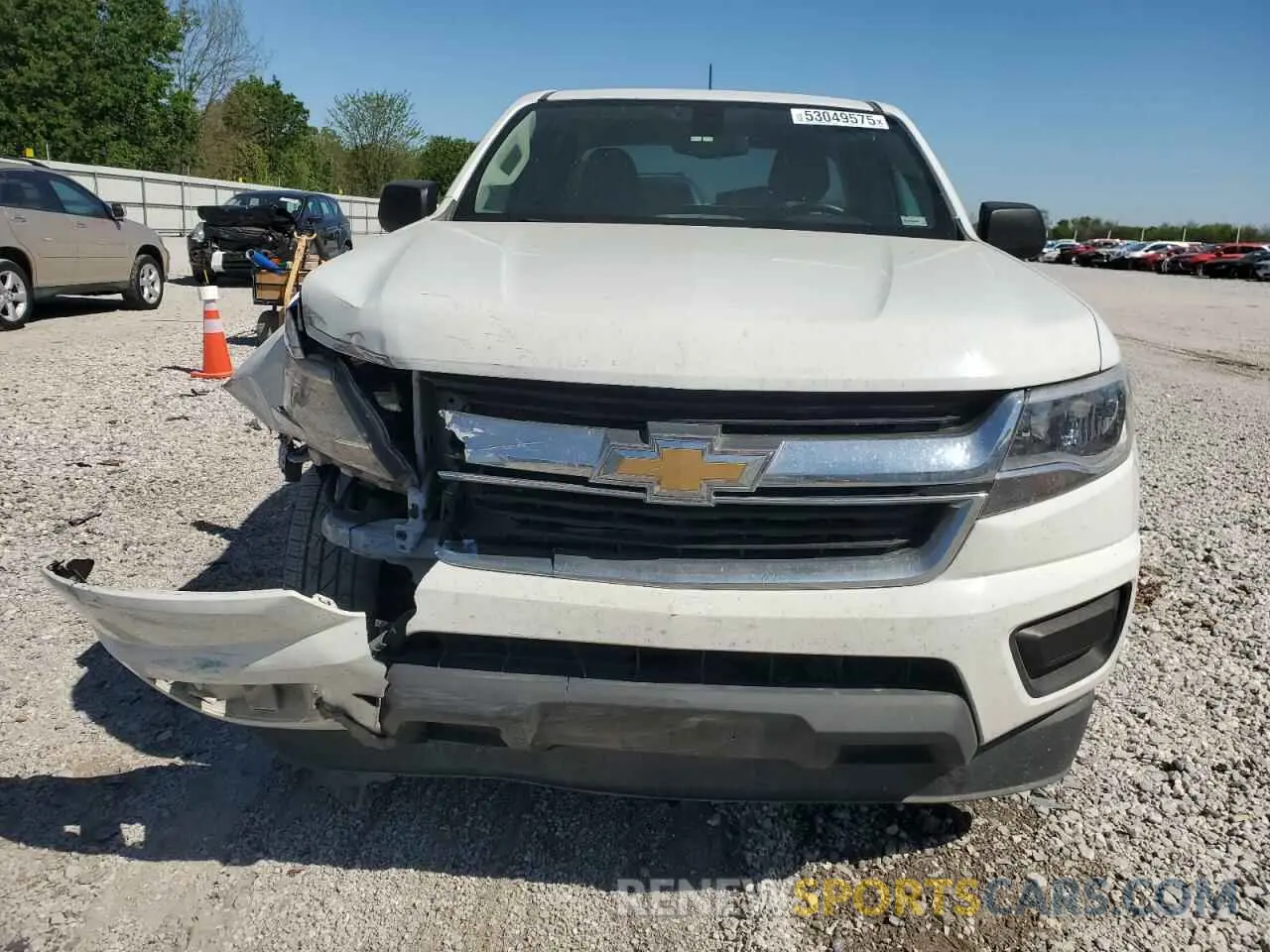 5 Photograph of a damaged car 1GCHSBEA9K1151989 CHEVROLET COLORADO 2019