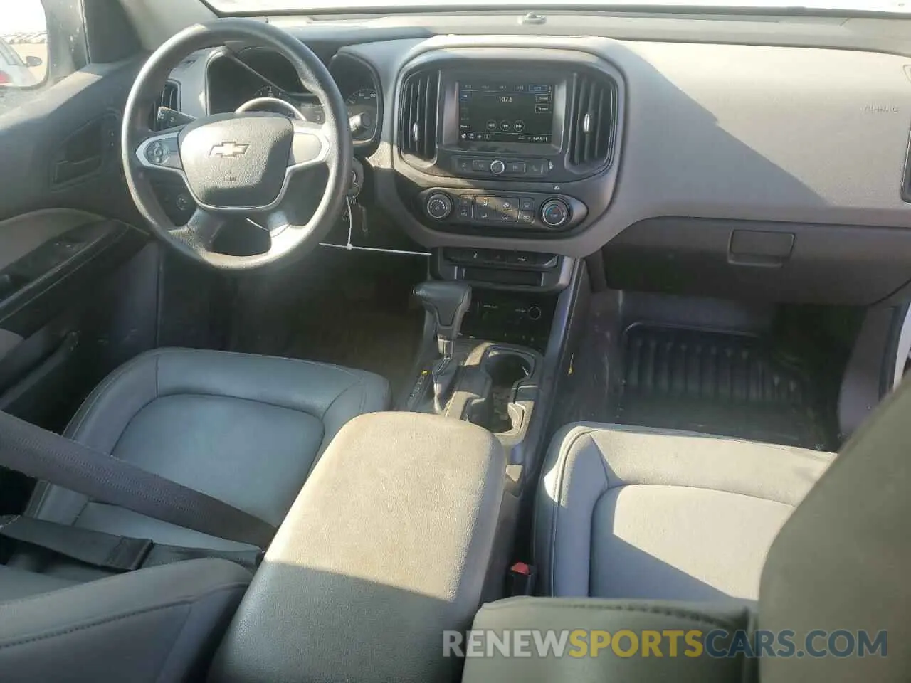 8 Photograph of a damaged car 1GCHSBEA9K1280878 CHEVROLET COLORADO 2019