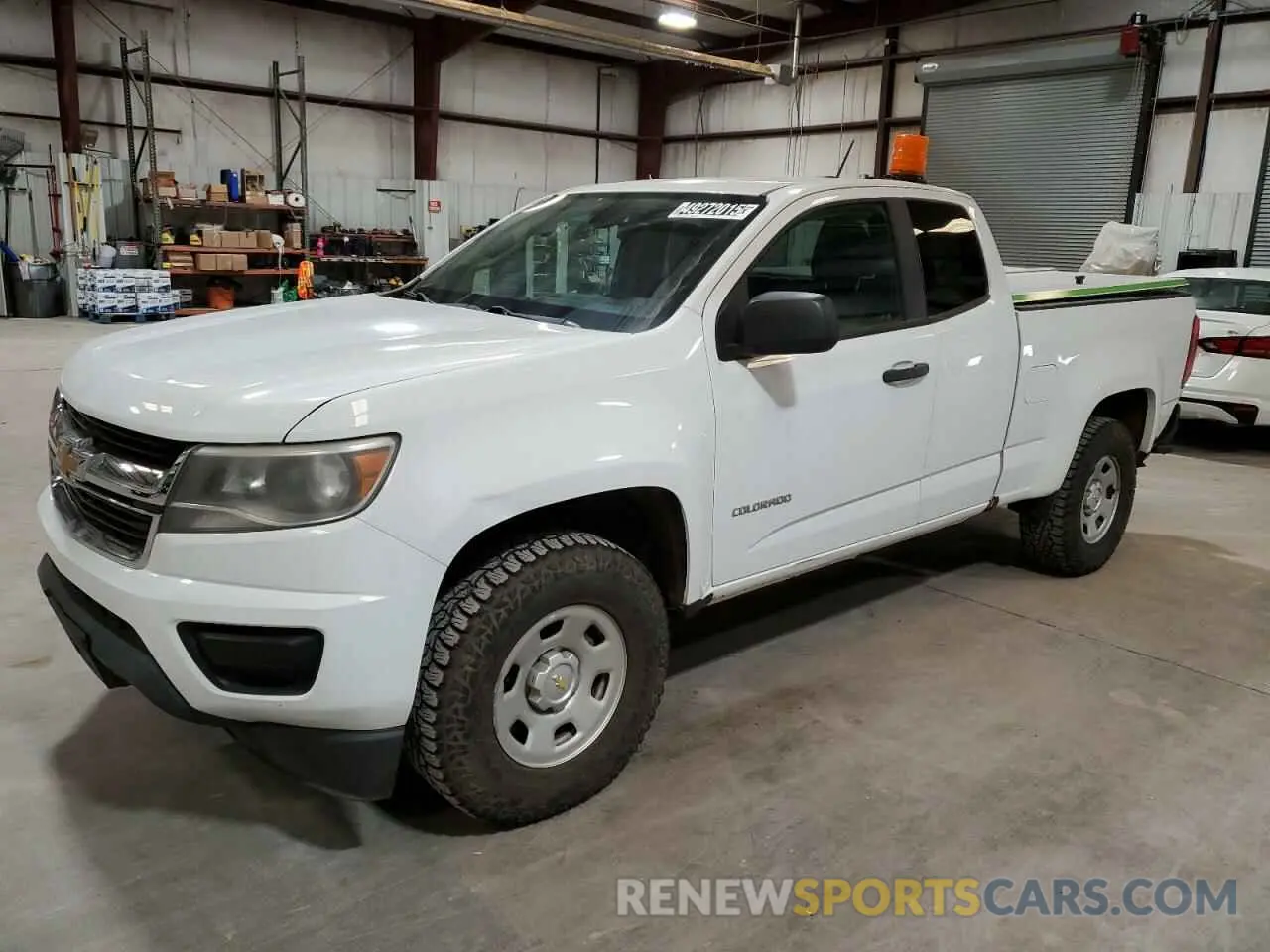 1 Photograph of a damaged car 1GCHSBEAXK1282316 CHEVROLET COLORADO 2019