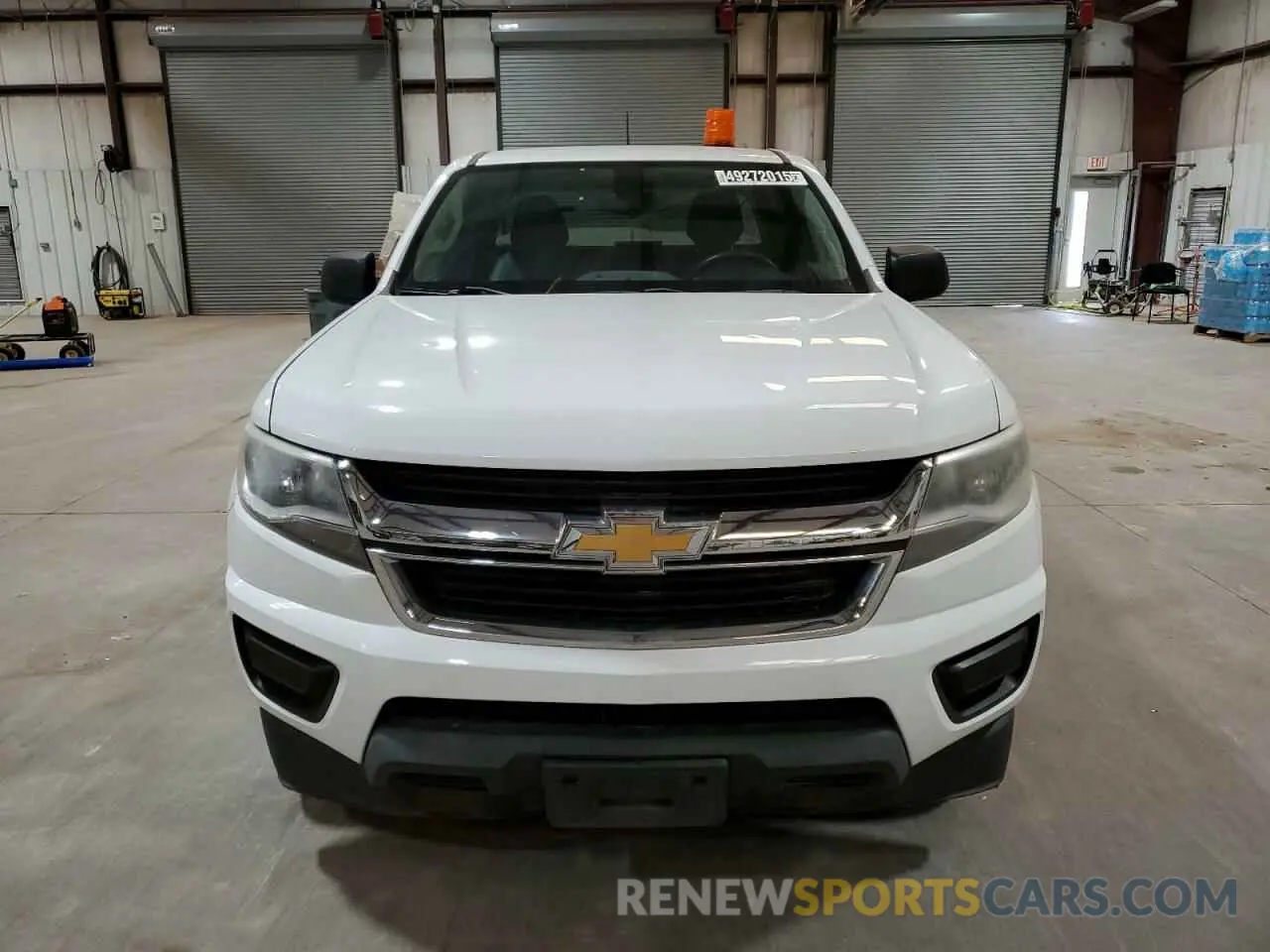 5 Photograph of a damaged car 1GCHSBEAXK1282316 CHEVROLET COLORADO 2019