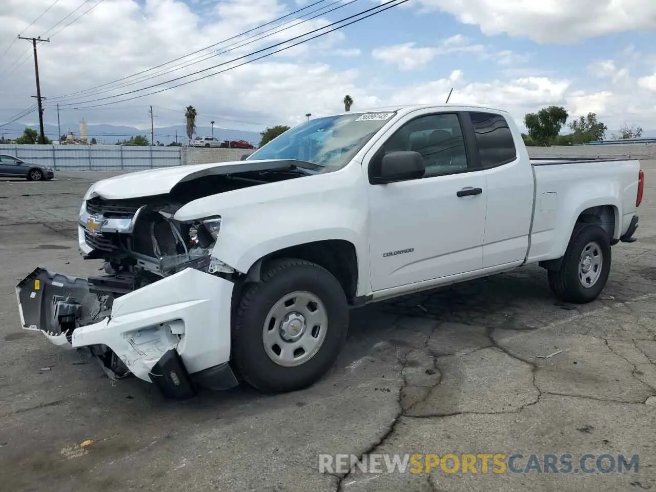 1 Photograph of a damaged car 1GCHSBEN2K1269370 CHEVROLET COLORADO 2019