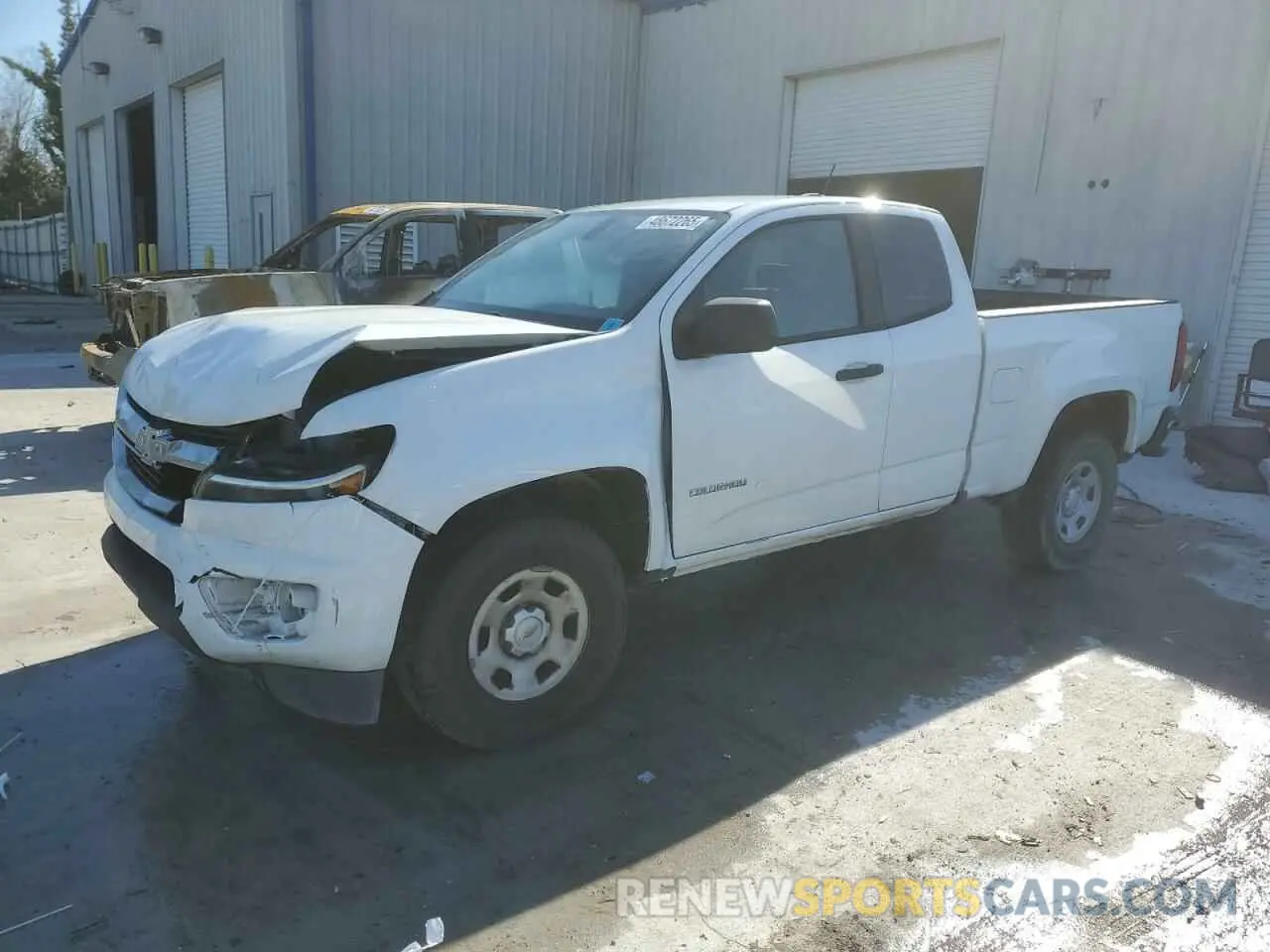 1 Photograph of a damaged car 1GCHSBEN4K1212121 CHEVROLET COLORADO 2019