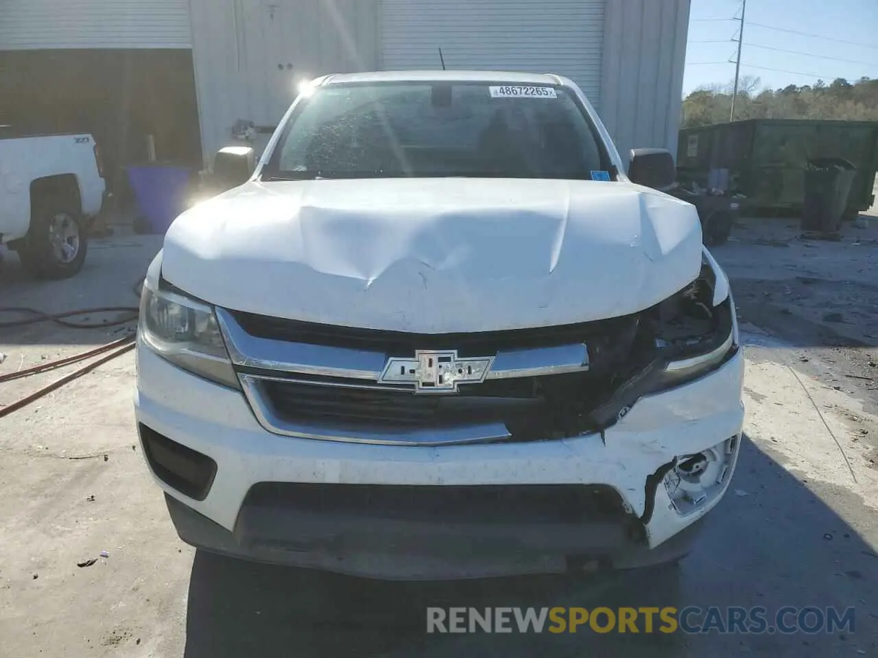 5 Photograph of a damaged car 1GCHSBEN4K1212121 CHEVROLET COLORADO 2019