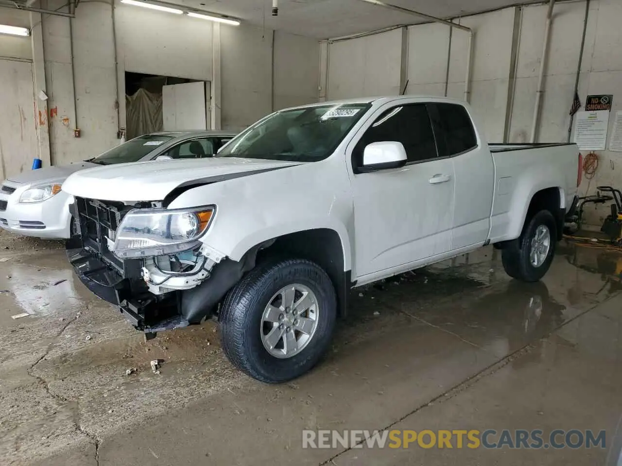 1 Photograph of a damaged car 1GCHSBEN5K1136649 CHEVROLET COLORADO 2019