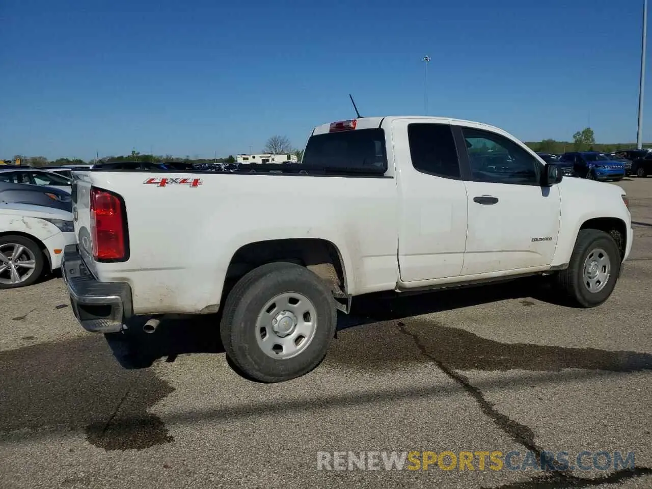 3 Photograph of a damaged car 1GCHTBEA2K1282114 CHEVROLET COLORADO 2019