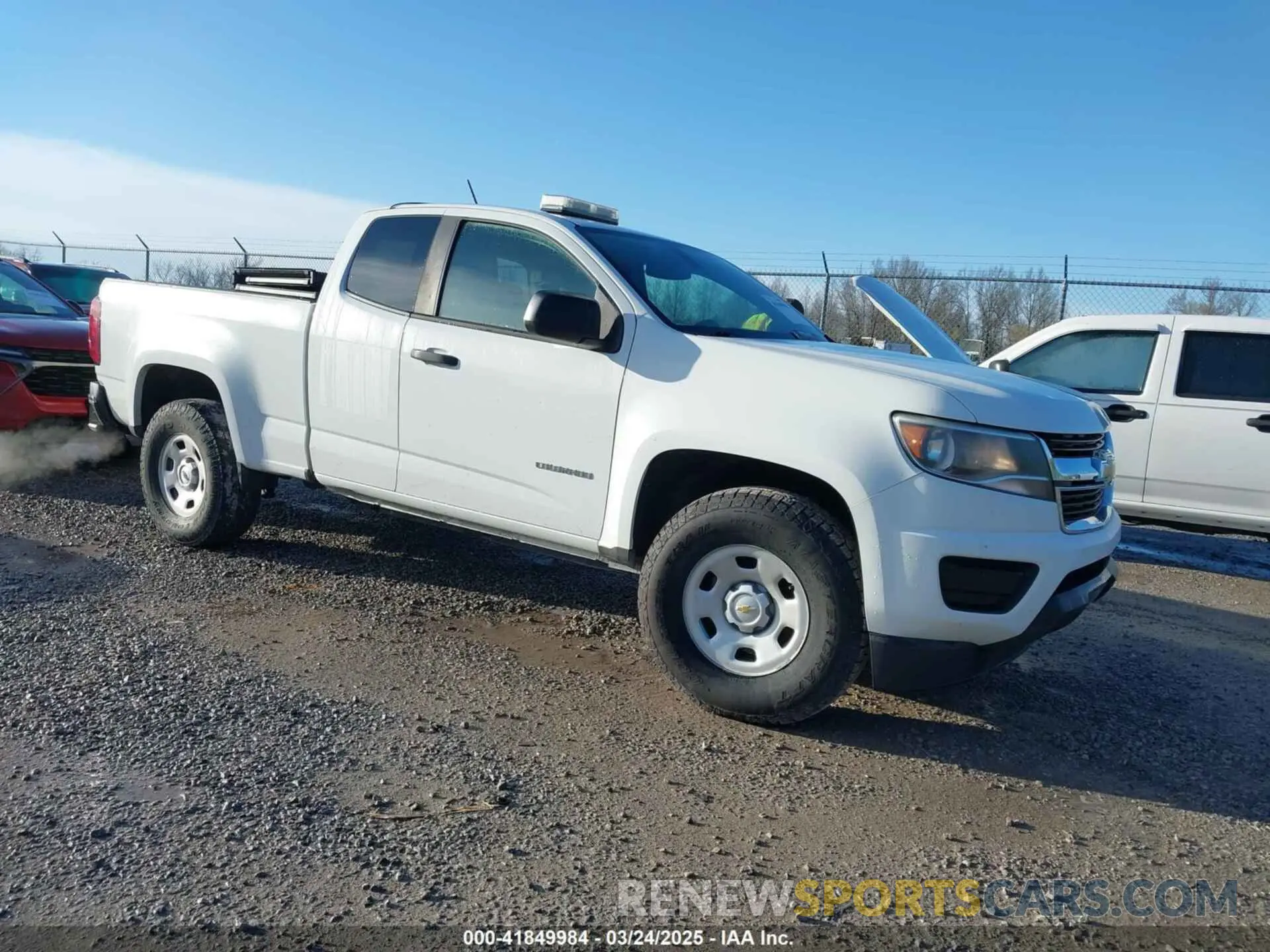 1 Photograph of a damaged car 1GCHTBEA4K1219239 CHEVROLET COLORADO 2019