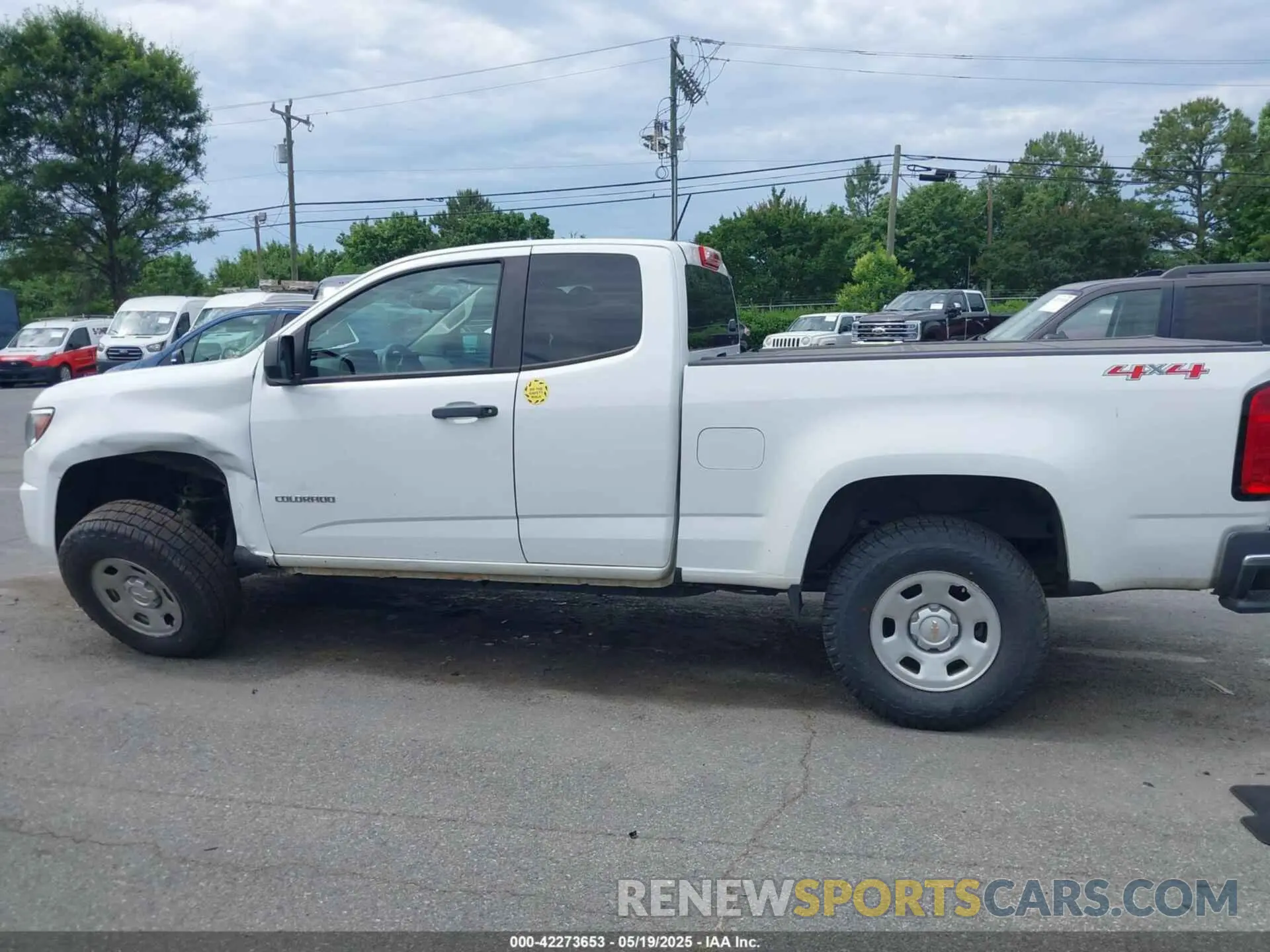 14 Photograph of a damaged car 1GCHTBEA5K1221307 CHEVROLET COLORADO 2019