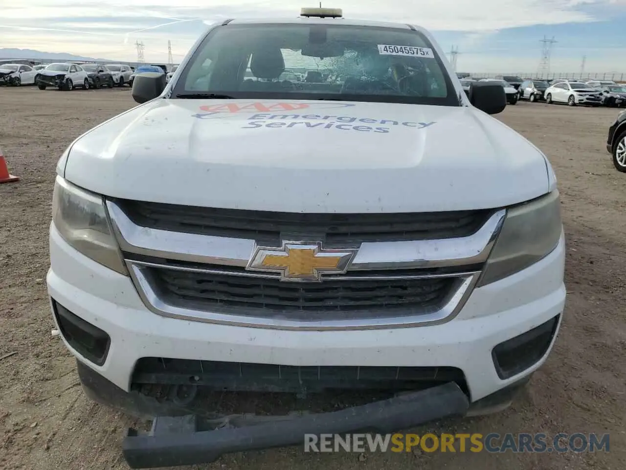 5 Photograph of a damaged car 1GCHTBEA7K1272128 CHEVROLET COLORADO 2019
