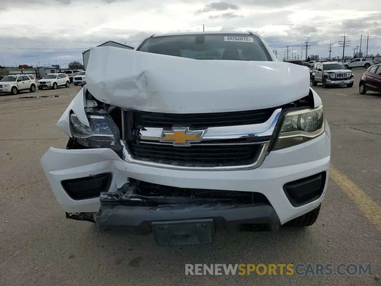 5 Photograph of a damaged car 1GCHTBEA7K1281721 CHEVROLET COLORADO 2019