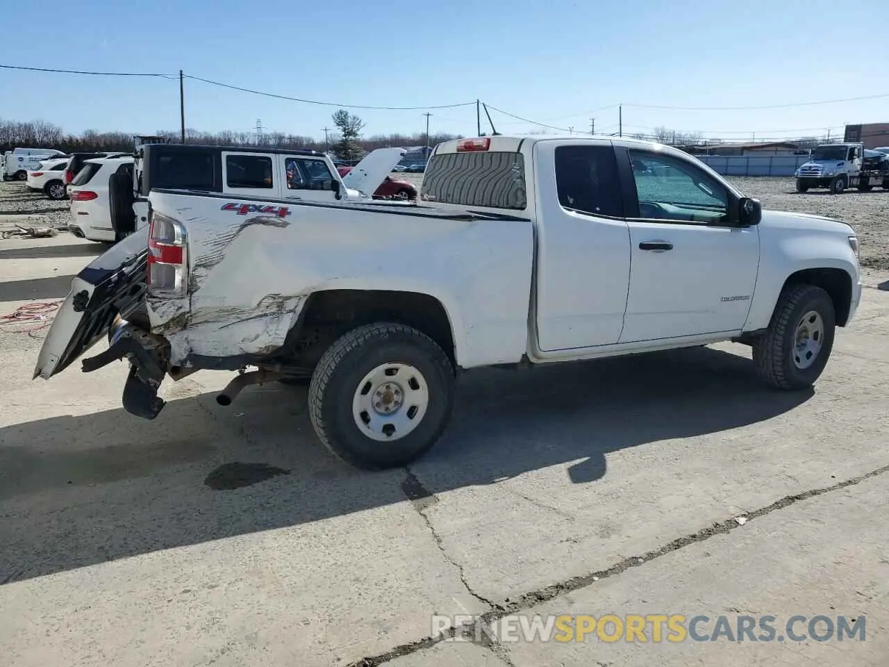 3 Photograph of a damaged car 1GCHTBEN0K1165182 CHEVROLET COLORADO 2019