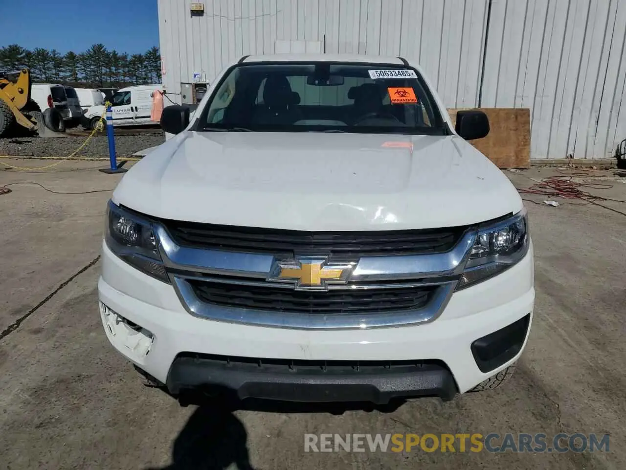5 Photograph of a damaged car 1GCHTBEN0K1165182 CHEVROLET COLORADO 2019