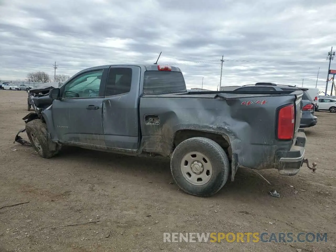 2 Photograph of a damaged car 1GCHTBEN1K1346646 CHEVROLET COLORADO 2019
