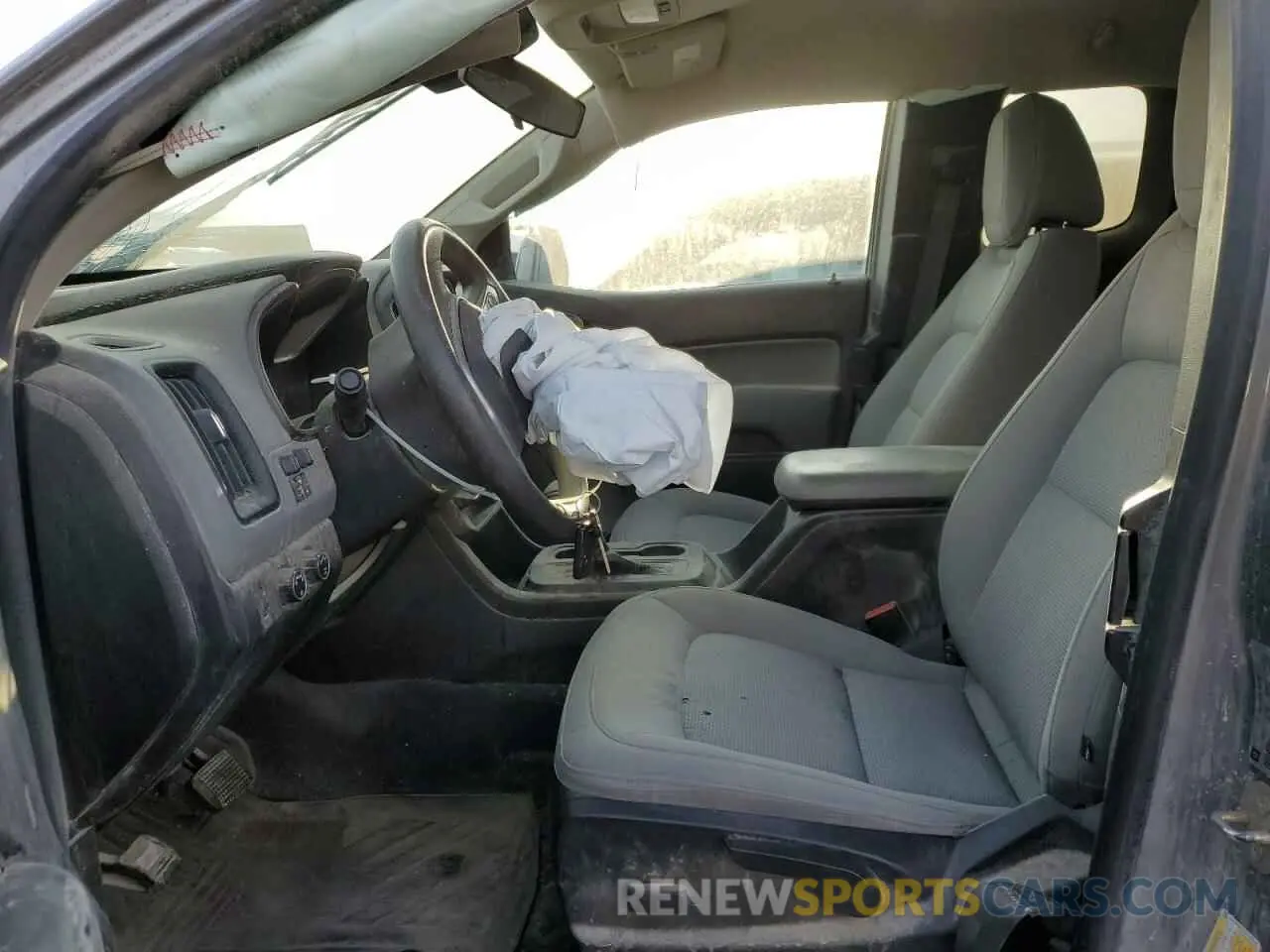 7 Photograph of a damaged car 1GCHTBEN1K1346646 CHEVROLET COLORADO 2019