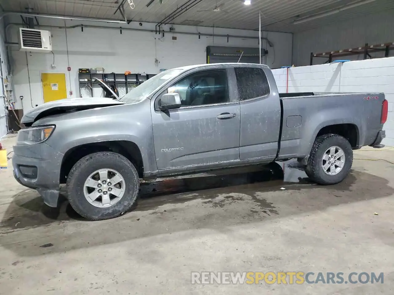1 Photograph of a damaged car 1GCHTBEN3K1116123 CHEVROLET COLORADO 2019