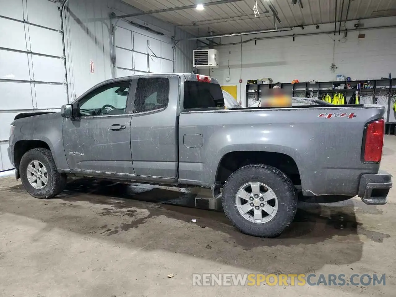 2 Photograph of a damaged car 1GCHTBEN3K1116123 CHEVROLET COLORADO 2019