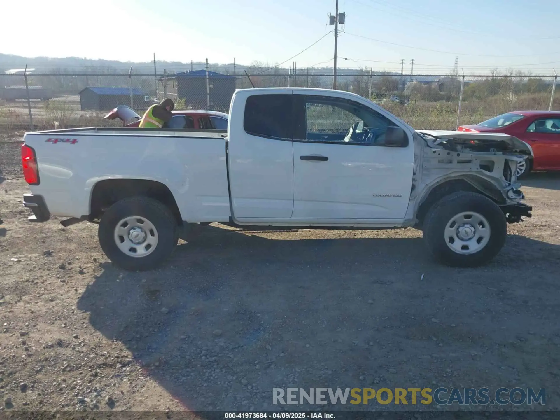 14 Photograph of a damaged car 1GCHTBEN8K1339399 CHEVROLET COLORADO 2019
