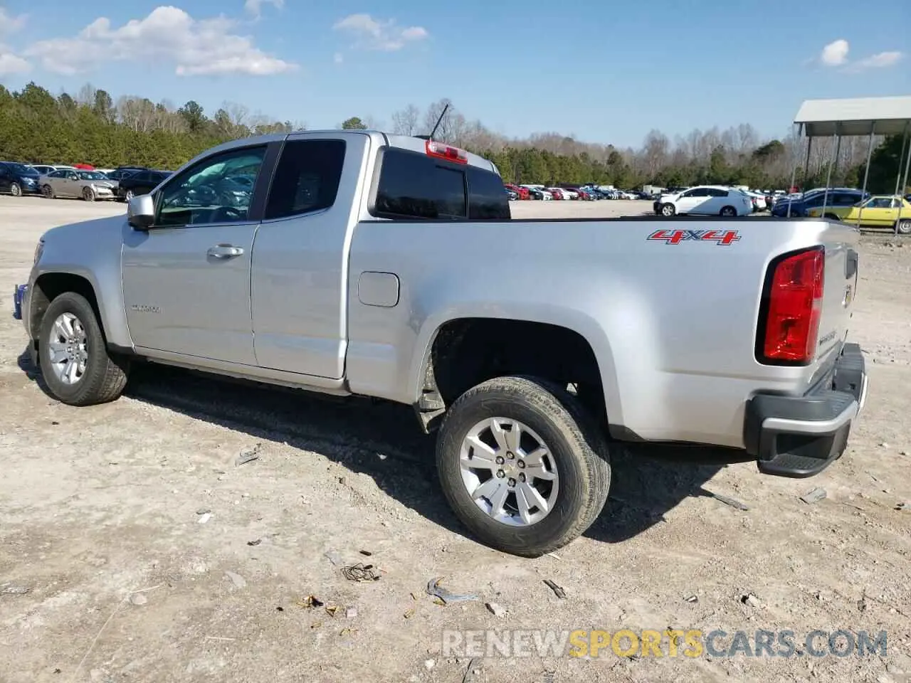 2 Photograph of a damaged car 1GCHTCEN2K1232824 CHEVROLET COLORADO 2019
