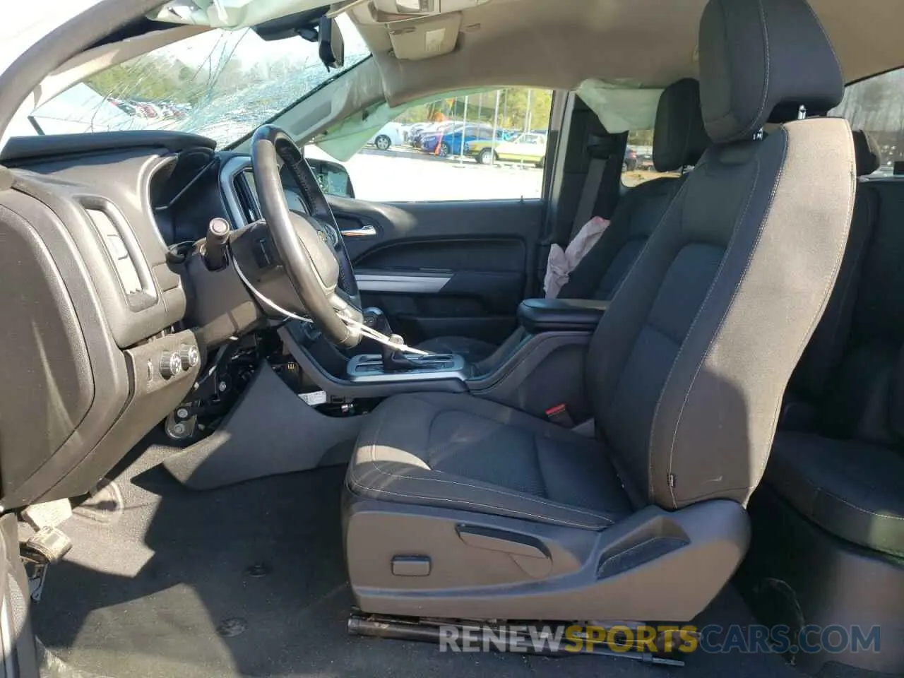 7 Photograph of a damaged car 1GCHTCEN2K1232824 CHEVROLET COLORADO 2019