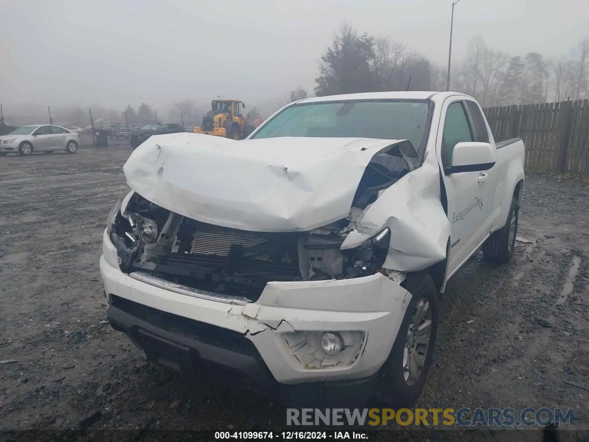 6 Photograph of a damaged car 1GCHTCEN6K1140471 CHEVROLET COLORADO 2019