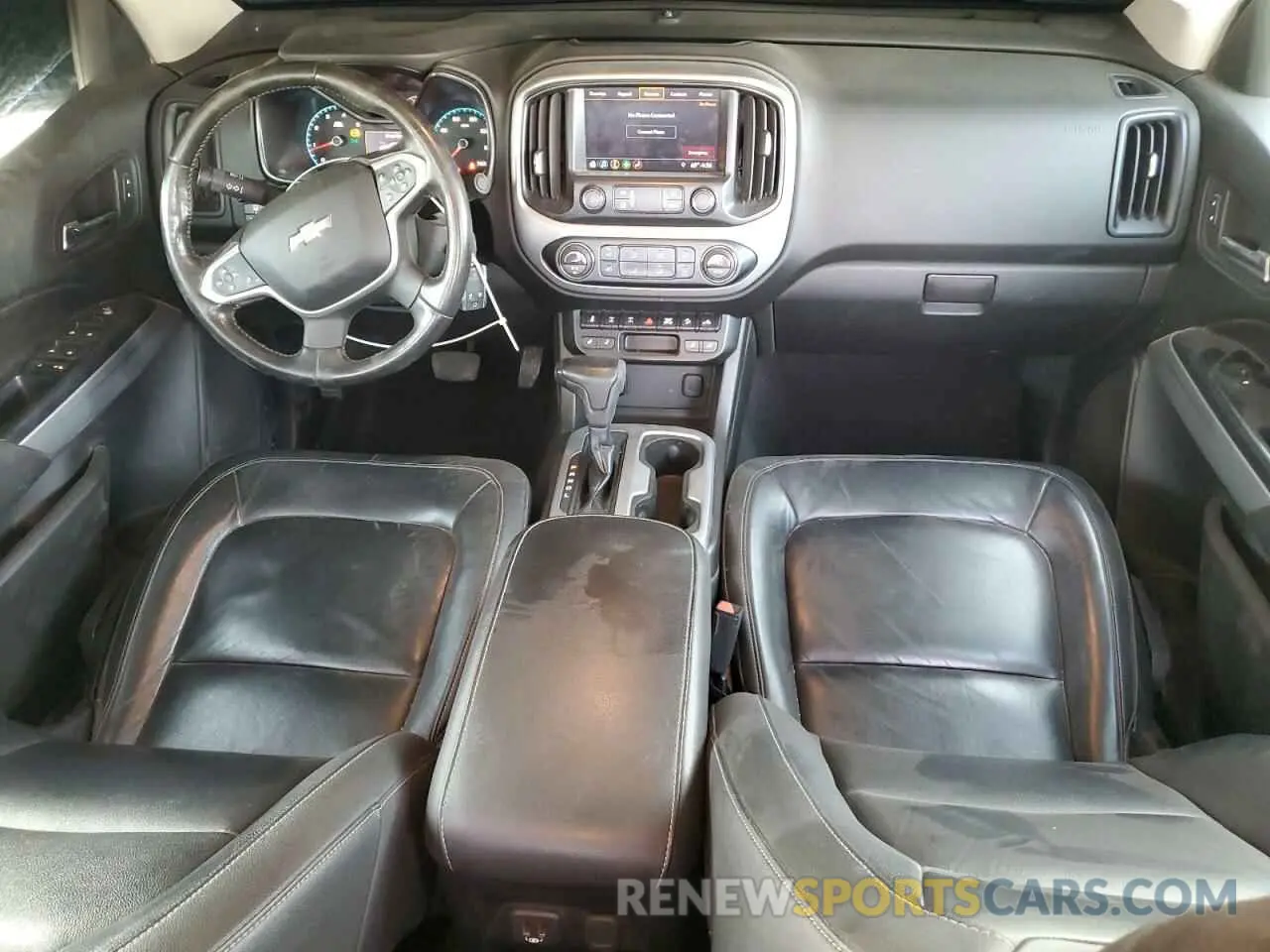 8 Photograph of a damaged car 1GCPTEE13K1129366 CHEVROLET COLORADO 2019