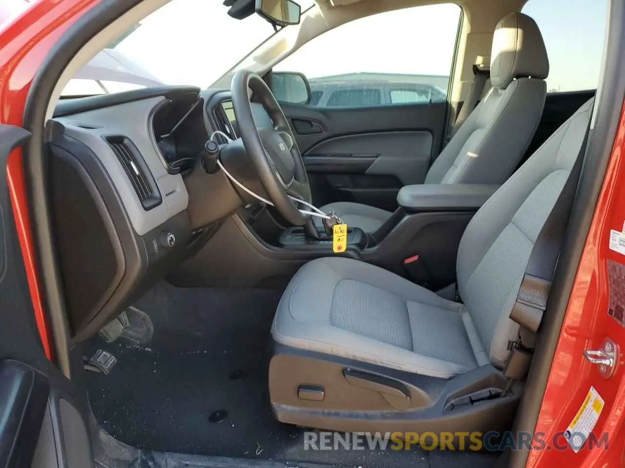7 Photograph of a damaged car 1GCGSBEA2L1207834 CHEVROLET COLORADO 2020