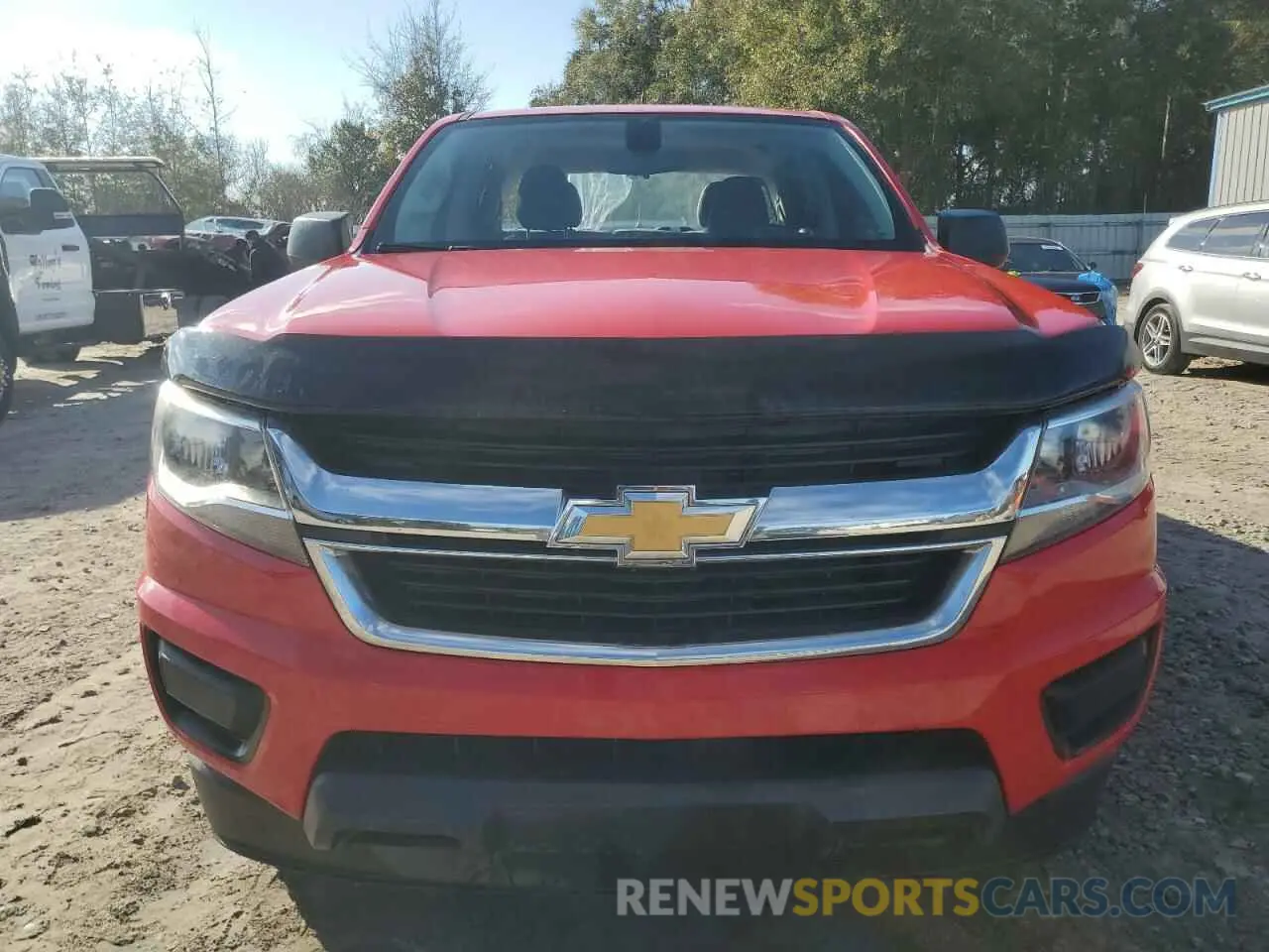 5 Photograph of a damaged car 1GCGSBEA4L1134708 CHEVROLET COLORADO 2020