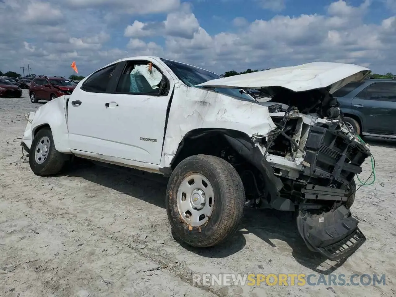 4 Photograph of a damaged car 1GCGSBEA5L1121840 CHEVROLET COLORADO 2020