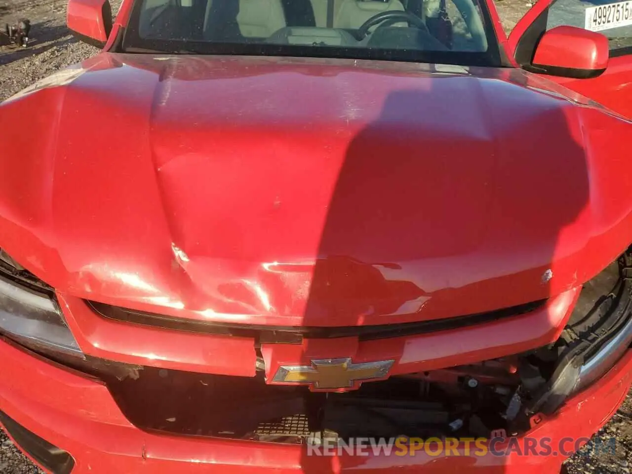 12 Photograph of a damaged car 1GCGSBEA6L1102150 CHEVROLET COLORADO 2020