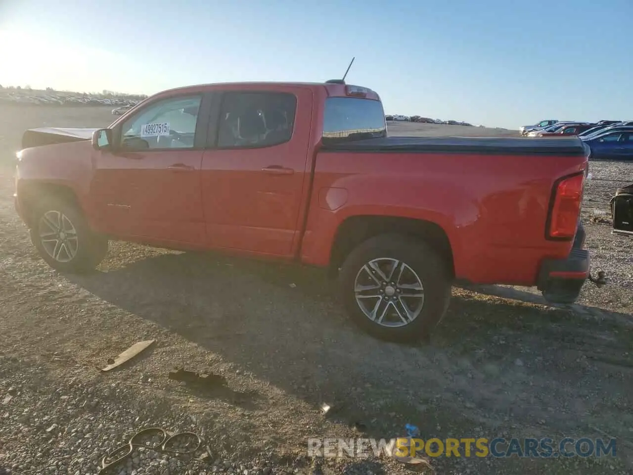 2 Photograph of a damaged car 1GCGSBEA6L1102150 CHEVROLET COLORADO 2020