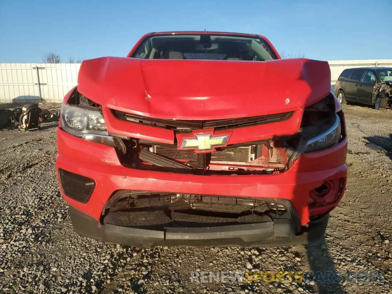 5 Photograph of a damaged car 1GCGSBEA6L1102150 CHEVROLET COLORADO 2020