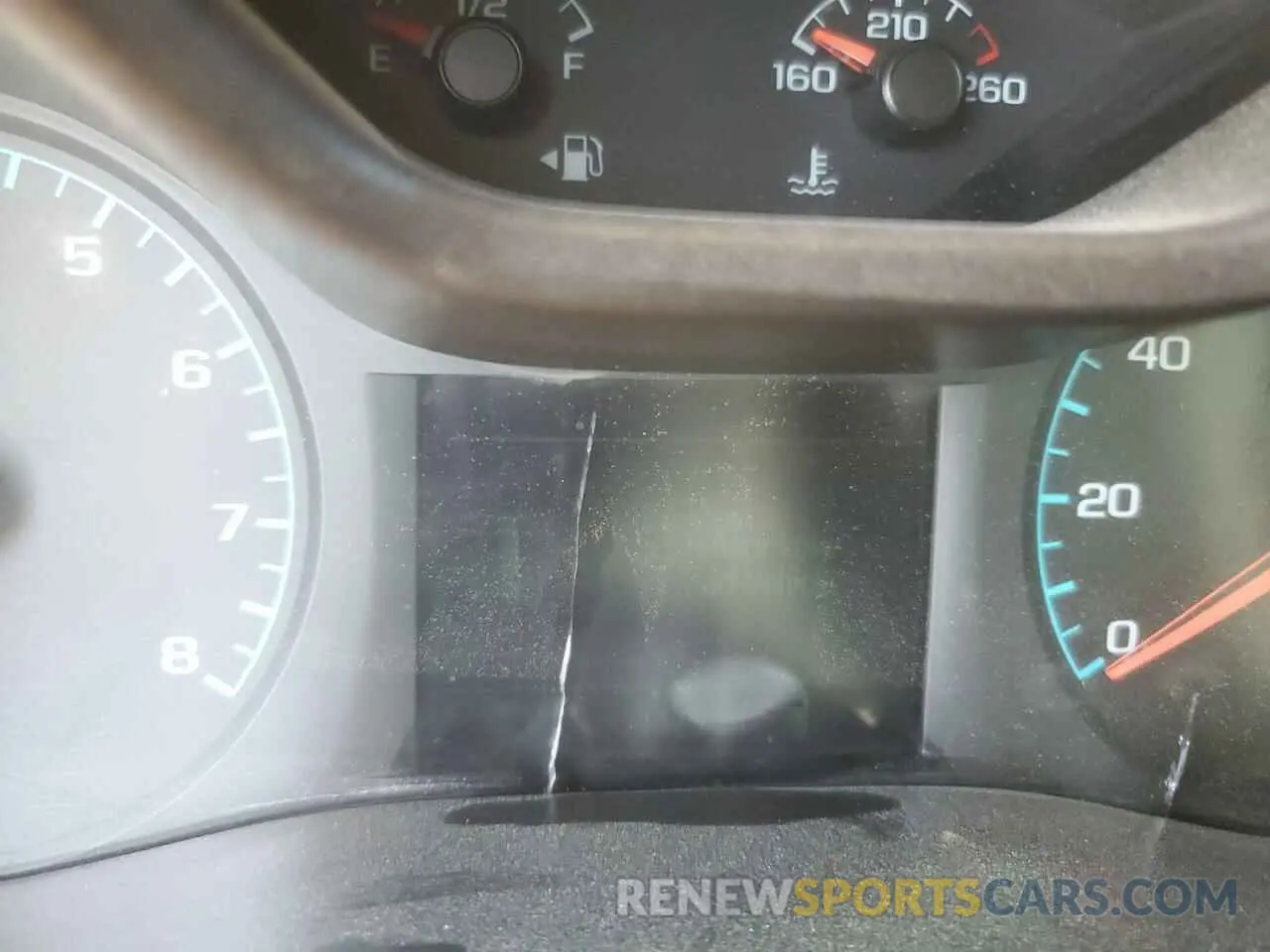9 Photograph of a damaged car 1GCGSBEAXL1105651 CHEVROLET COLORADO 2020