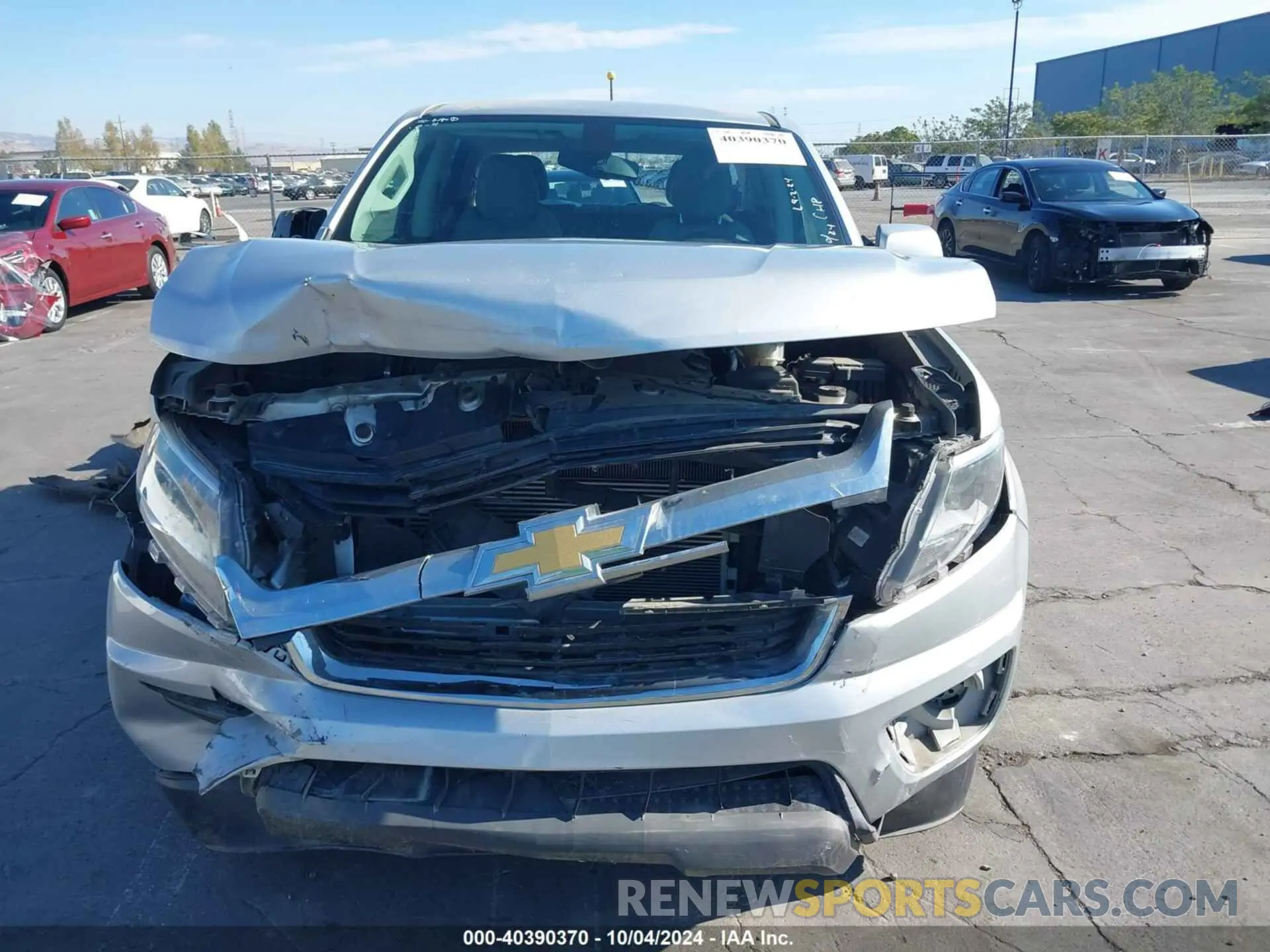 11 Photograph of a damaged car 1GCGSBEN0L1209889 CHEVROLET COLORADO 2020